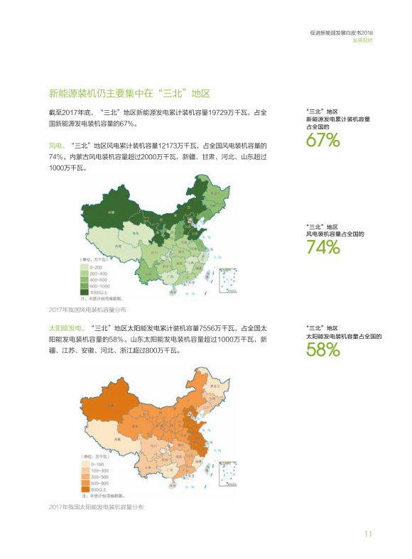 國家電網(wǎng)公司發(fā)布了《促進新能源發(fā)展白皮書2018》